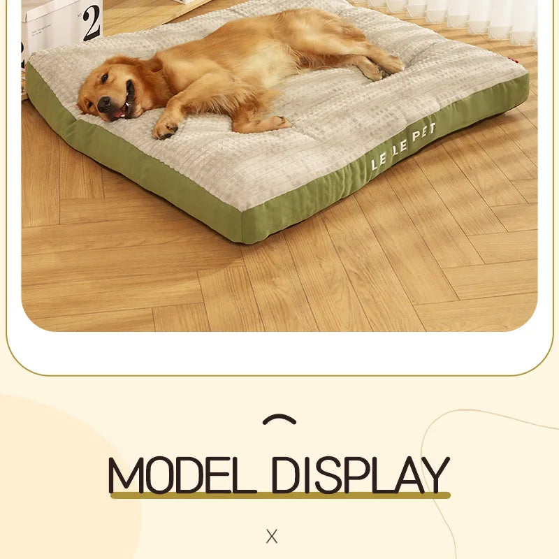 Warm and Cozy Bed for Pets with Soft Fleece Sleeping Technology