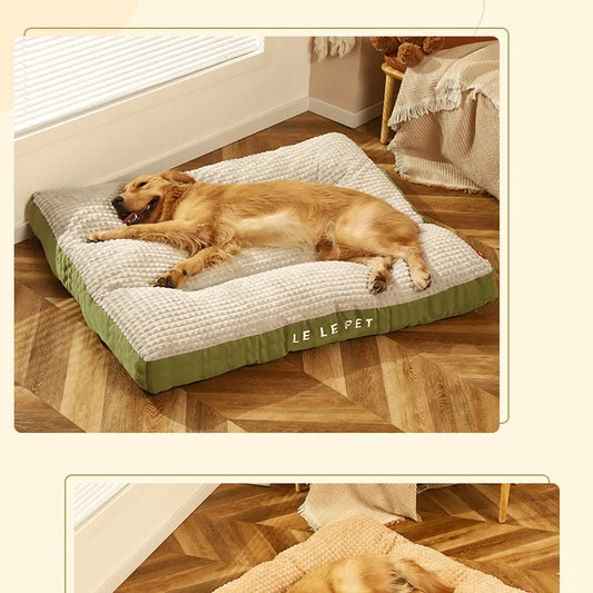 Warm and Cozy Bed for Pets with Soft Fleece Sleeping Technology