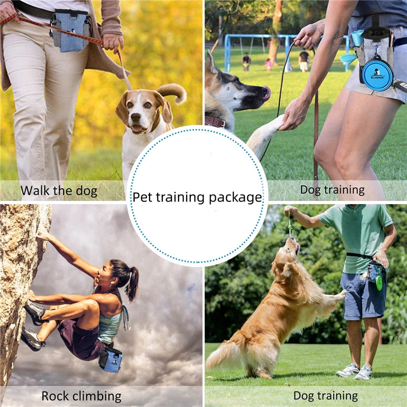 Portable Dog Treat Bag. Perfect for Training Sessions, Hiking Trips, and Everyday Walks