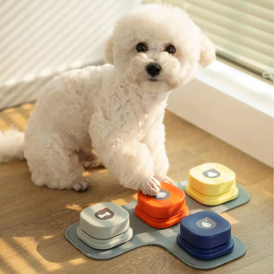 Recordable Communication Toy for Dogs and Cats with Talking Button Set - MEWOOFUN