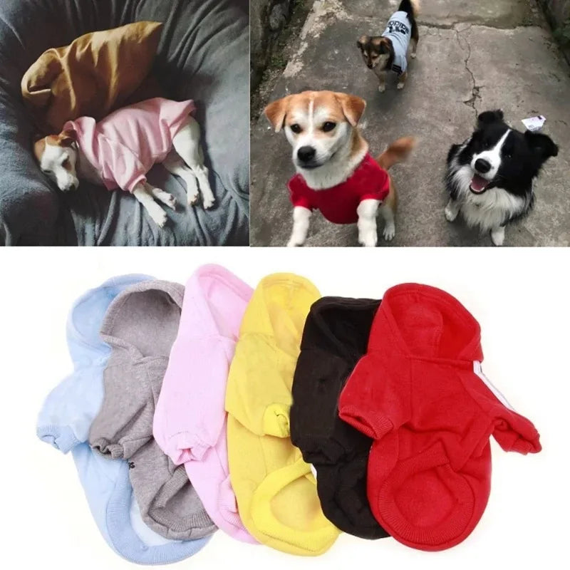 Fashionable and Cozy Autumn/Winter Dog Hoodie - Stylish design perfect for all Breeds