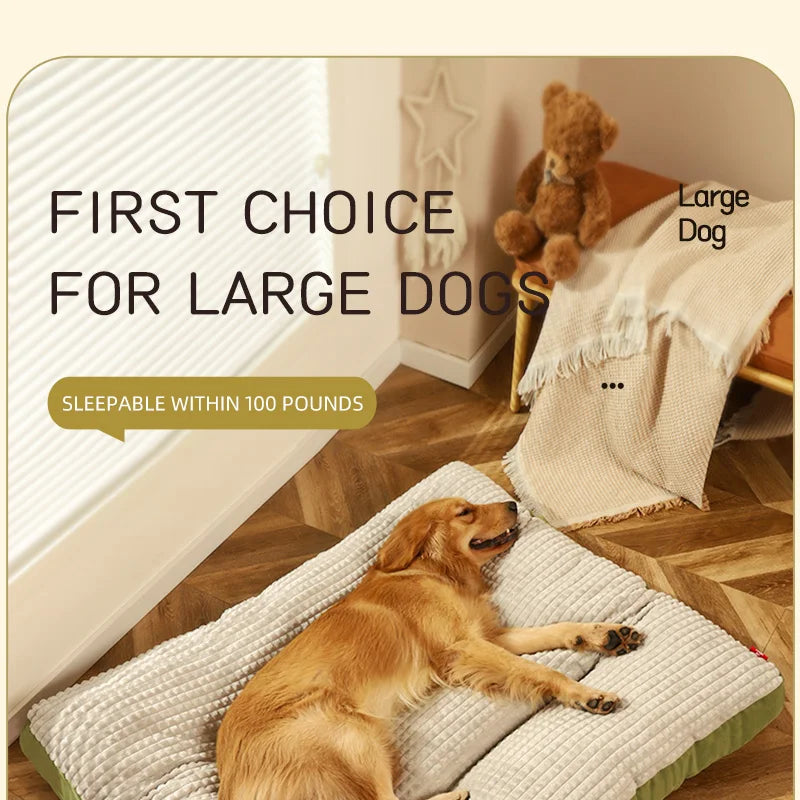 Warm and Cozy Bed for Pets with Soft Fleece Sleeping Technology