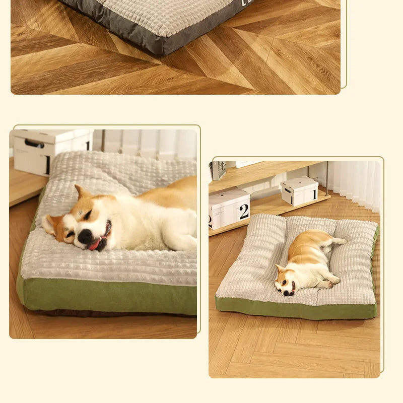 Warm and Cozy Bed for Pets with Soft Fleece Sleeping Technology