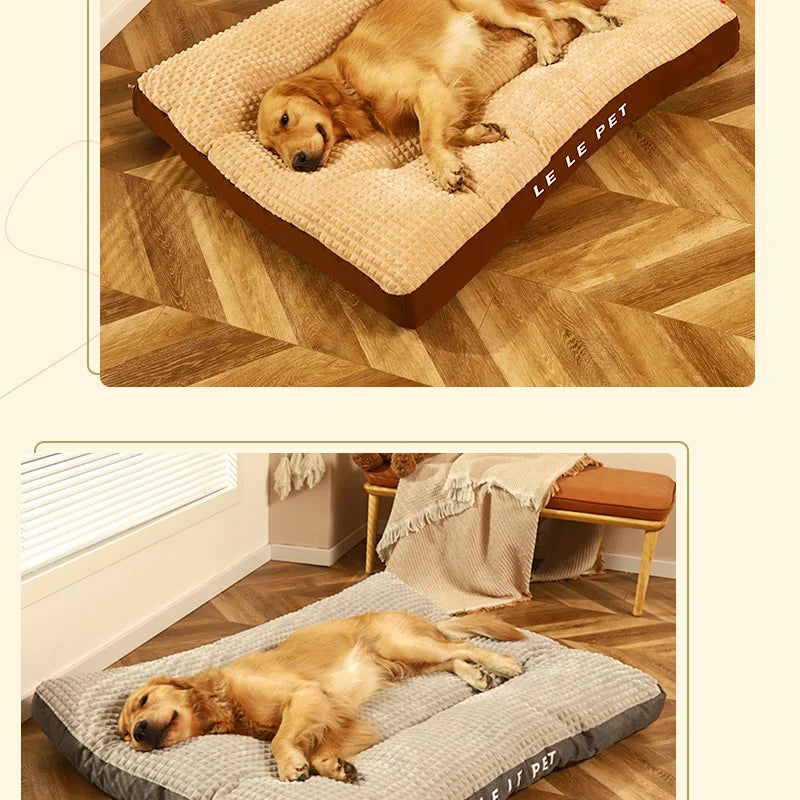 Warm and Cozy Bed for Pets with Soft Fleece Sleeping Technology