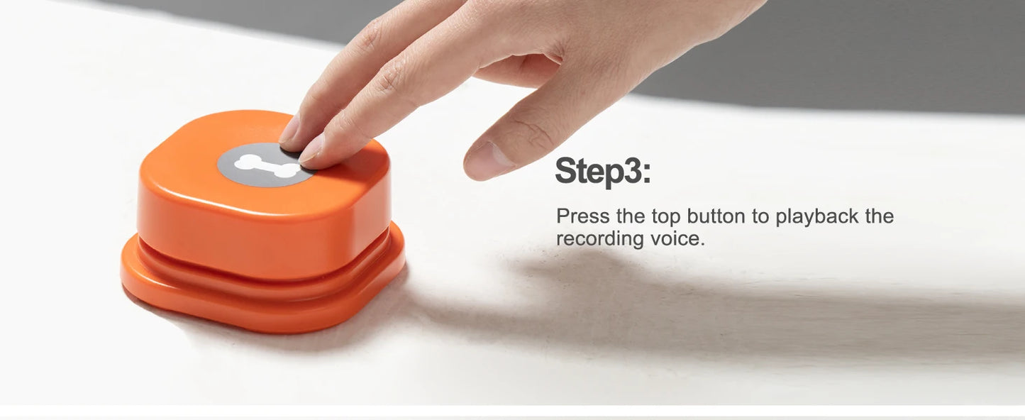 Recordable Communication Toy for Dogs and Cats with Talking Button Set - MEWOOFUN