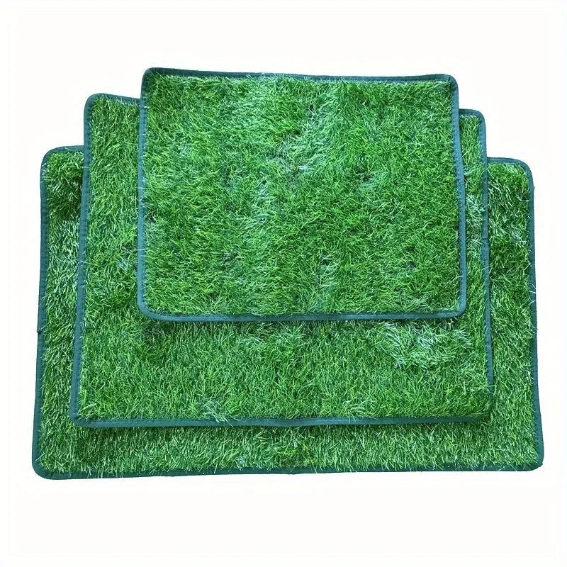 Pet Toilet Training Mat - Artificial Grass - Washable and reusable design