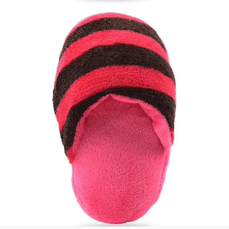 Slipper-Shaped Chew Toy For Fun - Soft and Resistant