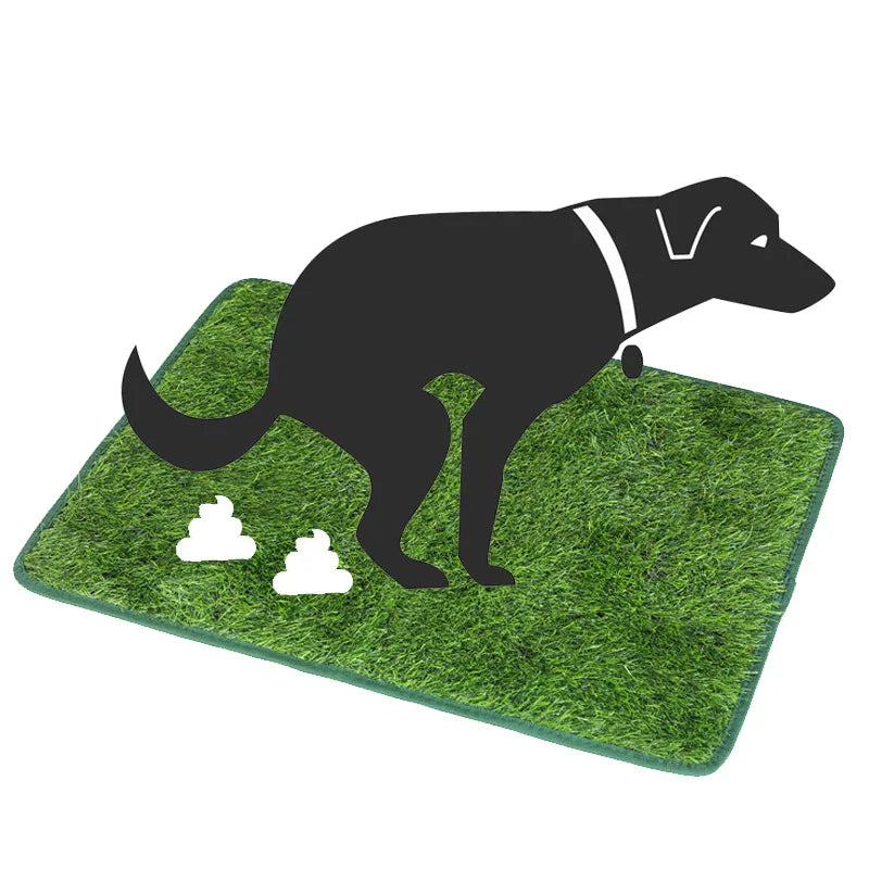 Pet Toilet Training Mat - Artificial Grass - Washable and reusable design