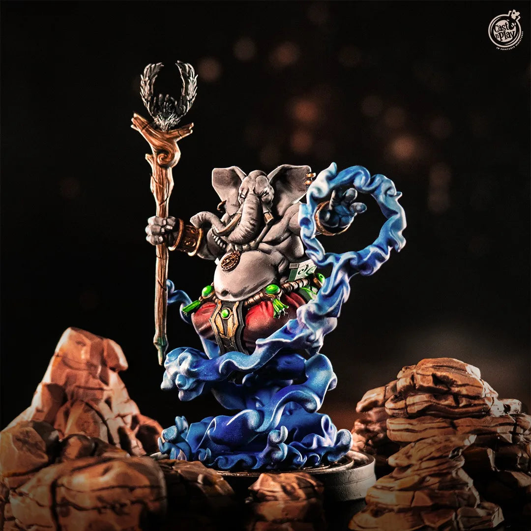 3D Printing Microscopic Models【 Warlock Club 】 Dwarf Tiflin Eight-armed Creature Turtle DND Board Game Piece Model