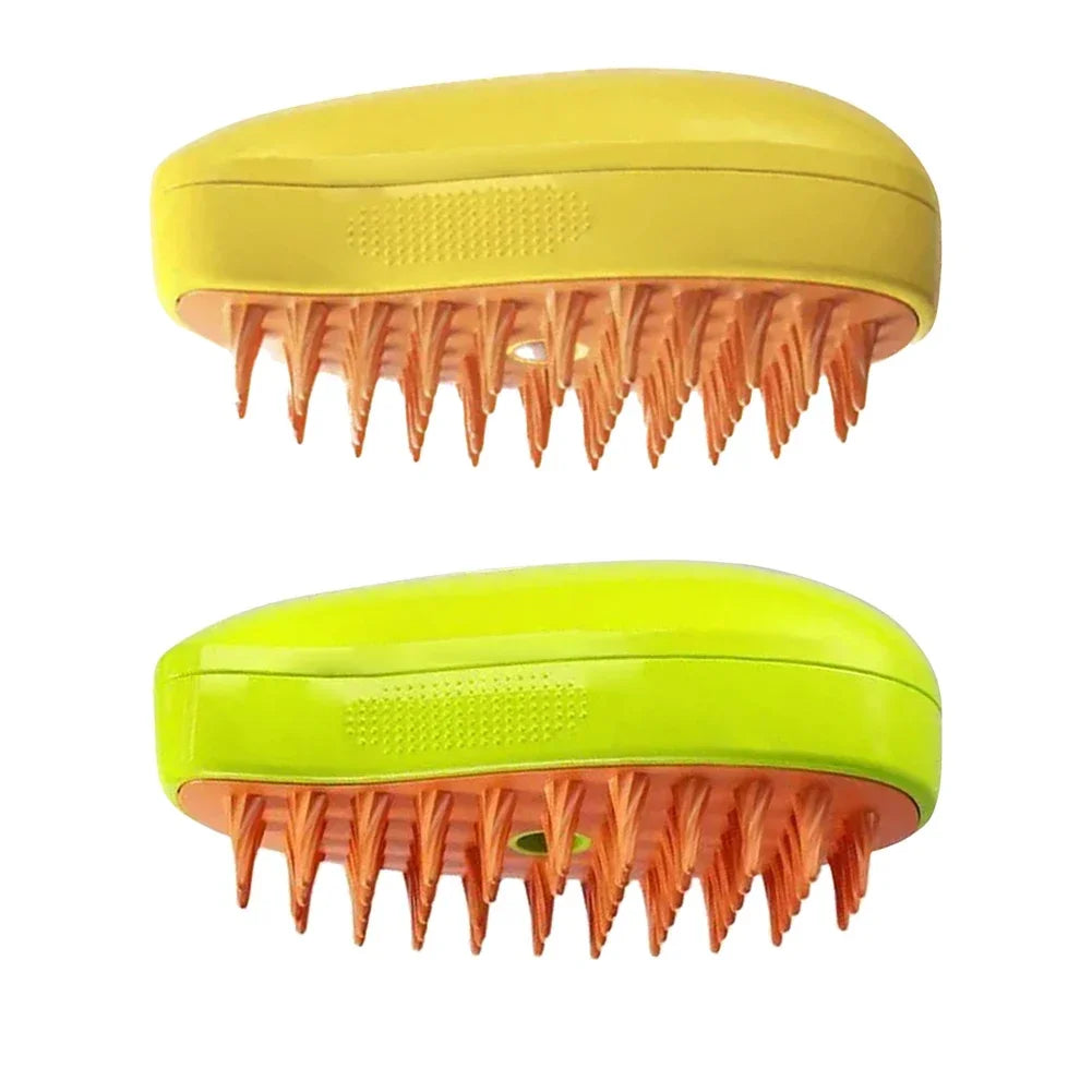 3-in-1 Pet Grooming Brush with Electric Spray function for effortless Grooming