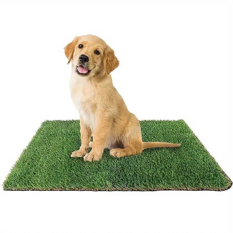 Pet Toilet Training Mat - Artificial Grass - Washable and reusable design