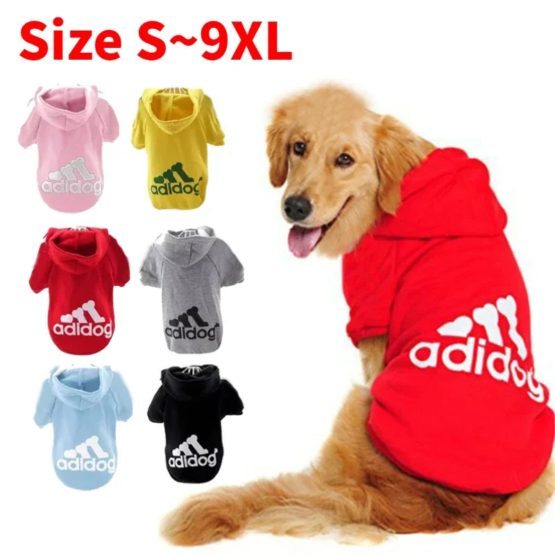 Fashionable and Cozy Autumn/Winter Dog Hoodie - Stylish design perfect for all Breeds