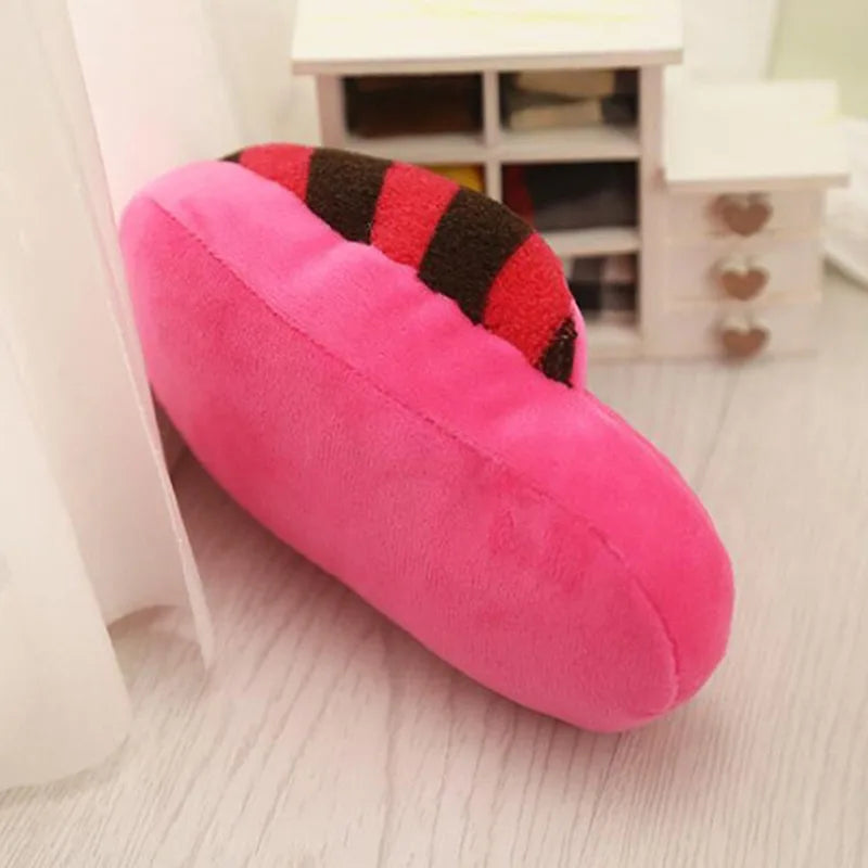 Slipper-Shaped Chew Toy For Fun - Soft and Resistant