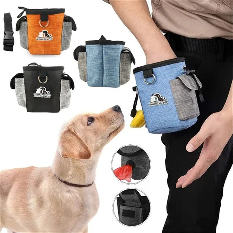 Portable Dog Treat Bag. Perfect for Training Sessions, Hiking Trips, and Everyday Walks